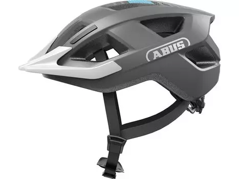 Велошлем ABUS ADURO 3.0, с регулировкой, 13 отверстий, сетка от насекомых, 300гр, серый, 05-0091733 (L (58-62см))