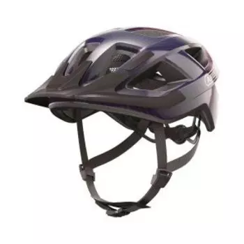 Велошлем ABUS ADURO 3.0 светоотр элемент с регулир, сетка от насекомых, фиолетовый, 05-0002122