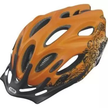 Велошлем ABUS ARICA, кофейно-золотой