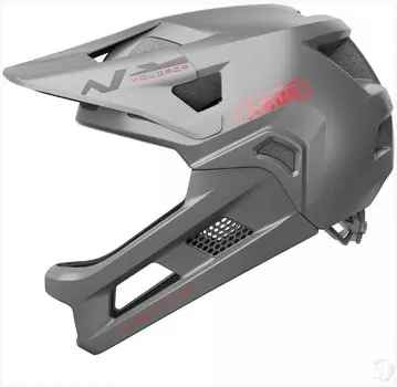 Велошлем Abus детский MTB YouDrop FF S (48-55), съемная челюсть, микрорегулировка размера, 440г, 05-0098