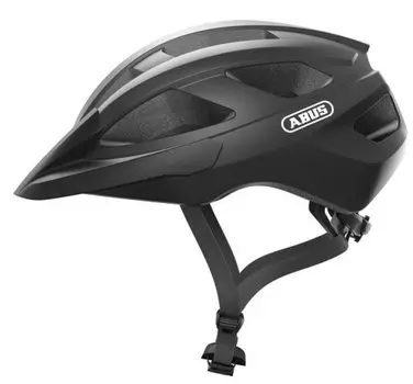 Велошлем ABUS MACATOR, с регулир. 13 отв, сетка от насекомых, черный, 280гр. 05-0091183 (S(51-55см))