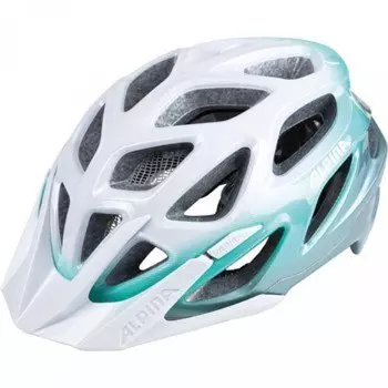 Велошлем Alpina Mythos 3.0 White/Smaragd 2019