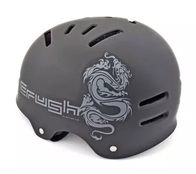 Велошлем AUTHOR CRUSH ВМХ/FREESTYLE 101 BLK, черный