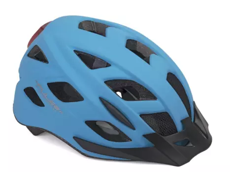Велошлем AUTHOR PULSE LED X8, матовый голубой, 8-9001654 (Размер: 58-61 см)