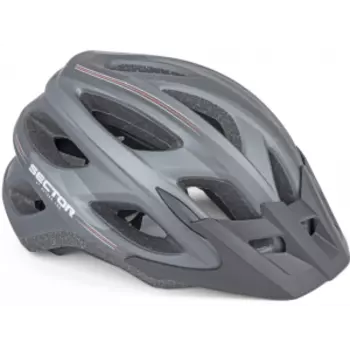 Велошлем AUTHOR Sector 166 INMOLD, серый матовый