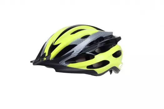 Велошлем B-RACE, IN-MOLD, LIME/BLACK/GREY, M 54/58, FXX22666