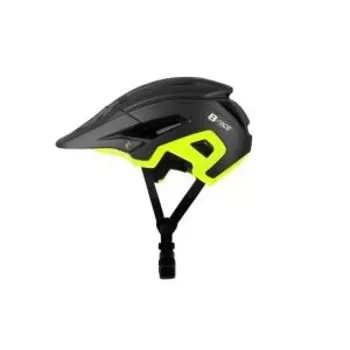 Велошлем B-RACE, STONE II IN-MOLD LIGHT, BLACK/LIME