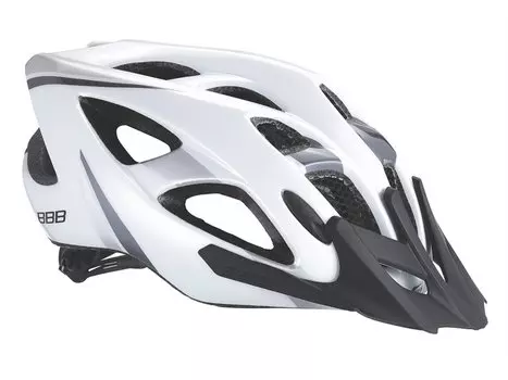Велошлем BBB 2015, 18 отверстий, helmet Elbrus, матово белый, US:L (57-63 см), BHE-34