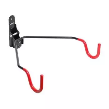 Держатель велосипедный HORST настенный "горизонтальный" до 20кг сталь, широкий, складной, 00-170315