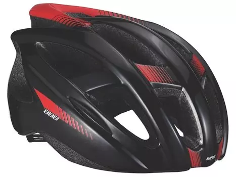 Велошлем BBB Kite BHE-33, черно-красный