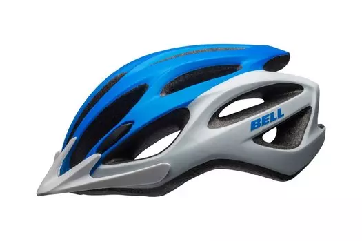 Велошлем Bell 17 TRAVERSE, матовый белый/синий