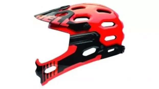 Велошлем Bell SUPER 2R MIPS infrd, красный/черный