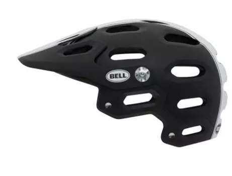 Велошлем Bell SUPER black/white star