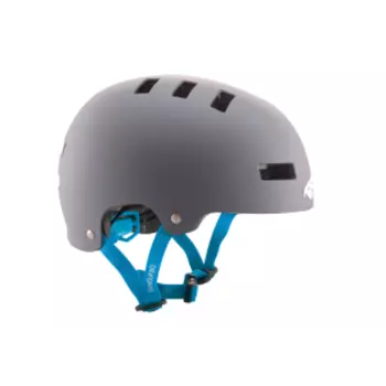 Велошлем Bluegrass Superbold Matt Gray/Cyan, 2022, 3HELG06S0GR