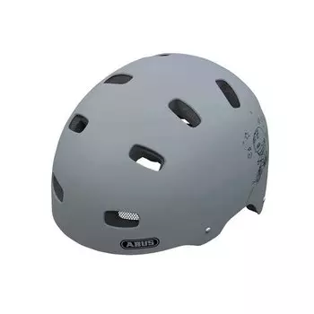 Велошлем детский ABUS SCRAPER KID V.2, серый