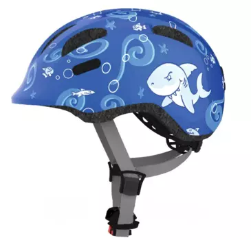 Велошлем детский ABUS SMILEY 2.0, "Акулы" (Размер: S (45-50 см))