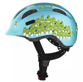 Велошлем детский ABUS SMILEY 2.0, синий, "Крокодил", 725777_ABUS (Размер: S (45-50 см))
