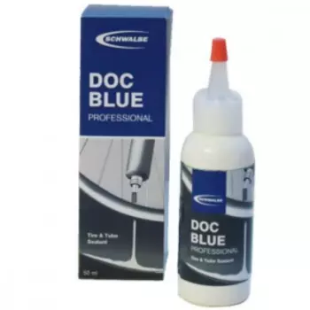 Герметик антипрокольный SCHWALBE DOC BLUE Professional, для покрышек и камер, 60 мл, с инструментом для ниппеля, 05-3710