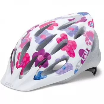 Велошлем детский Giro FLUME white/pink fab flowers