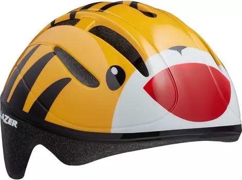 Велошлем детский Lazer Bob, оранжевый тигр, 2020 (Размер: U (46-52 см))