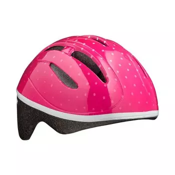 Велошлем детский Lazer Bob, розовые точки, 2020 (Размер: U (46-52 см))