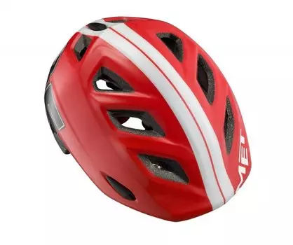 Велошлем детский MET Elfo Red "85", красный
