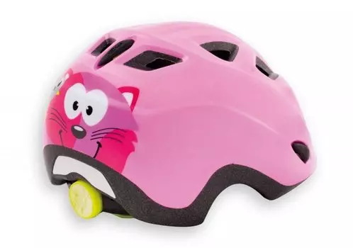 Велошлем детский MET Elfo, розовый