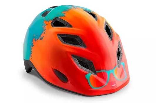 Велошлем детский Met Genio Orange Surf Unisize 2019