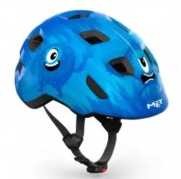 Велошлем детский Met Hooray Blue Monsters, 2025, 3HM144CE00SBM1 (S (52-55см))