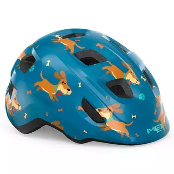 Велошлем детский Met Hooray, Blue Teckel, 2024, 3HM144CE00SBT1 (Размер: XS, Цвет: Blue Teckel)