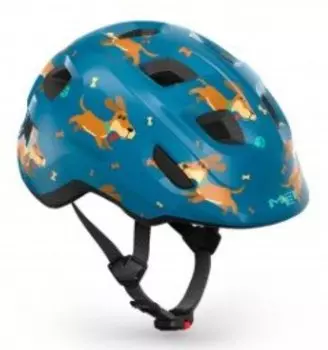 Велошлем детский Met Hooray Blue Teckel, 2025, 3HM144CE00SBT1 (XS (46-52см))