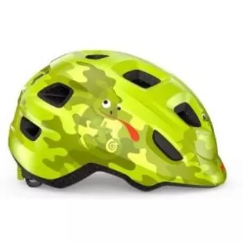 Велошлем детский Met Hooray Lime Chamaleon, 2025, 3HM144CE00SLC1