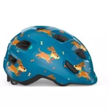 Велошлем детский Met Hooray MIPS Blue Teckel, 2025, 3HM145CE00SBT1