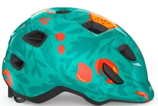 Велошлем детский Met Hooray MIPS Green Fruit, 2025, 3HM145CE00SGF1 (S (52-55см))