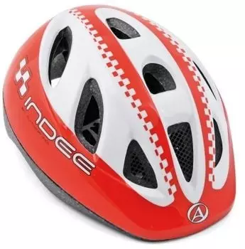 Велошлем детский/подростковый AUTHOR INDEE 101 Red, красно-белый