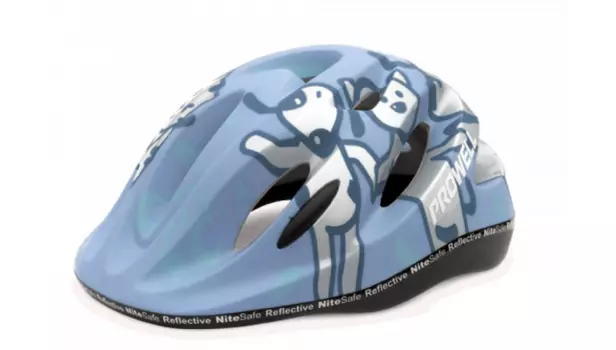 Велошлем детский PROWELL C-42 Ithaka, серия-KID SPORT, голубой, индивидуальная упаковка (Размер: XS (50-54cm))