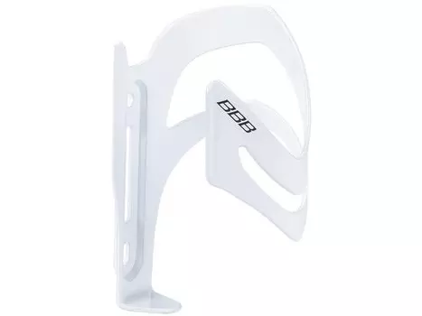 Флягодержатель велосипедный BBB SideCage left, блестящий белый, BBC-35L