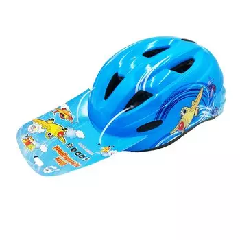 Велошлем детский Vinca Sport VSH 7 planes, "вертолетики", синий (Размер: M (52-56 см))