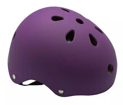 Велошлем Etto Psycho, цвет фиолетовый, S/M(52-57см), 390170