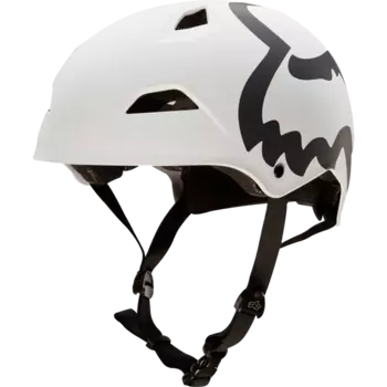 Велошлем Fox Flight Eyecon Hardshell Helmet, матовый белый