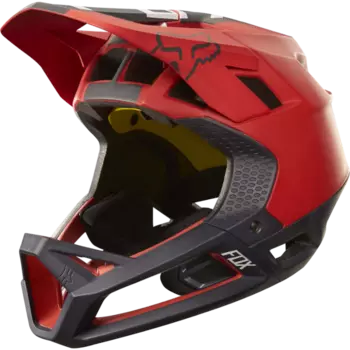 Велошлем Fox Proframe Libra Helmet, красно-черный