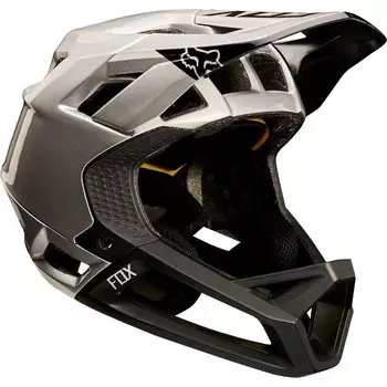 Велошлем Fox Proframe Moth Helmet черно-серебристый