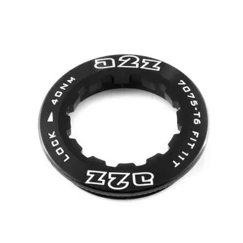 Замок для кассеты A2Z, алюминий 7075, Shimano/Sram, 11T, черный, CS-11T-1