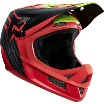 Велошлем Fox Rampage Pro Carbon Helmet, красный