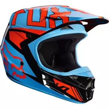 Велошлем Fox V1 Falcon Helmet, Black/Orange,