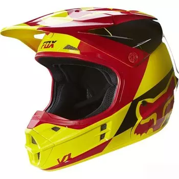 Велошлем Fox V1 Mako Helmet, Yellow