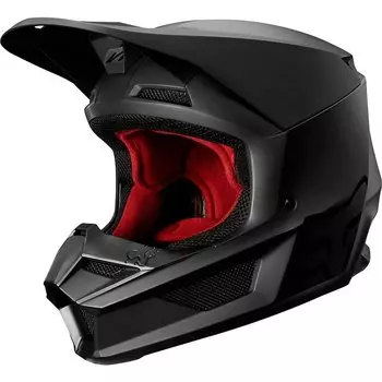 Велошлем Fox V1 Matte Helmet, Matte Black, 2019