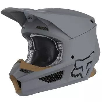 Велошлем Fox V1 Matte Helmet, Stone, 2020
