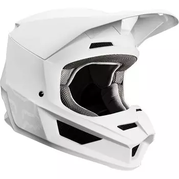 Велошлем Fox V1 Matte Helmet, White, 2019