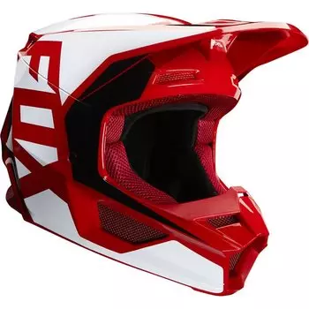 Велошлем Fox V1 Prix Helmet, Flame Red